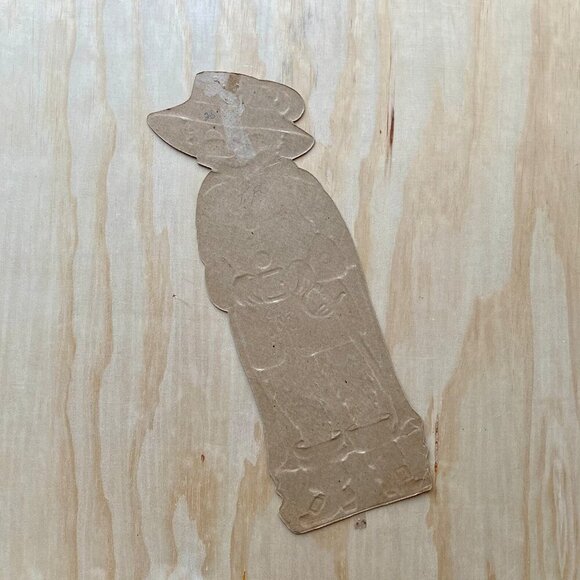 Vintage Halloween Wall Decor Pirate Cat Puss in Boots U.S.A l Beistle Diecut - Picture 3 of 3